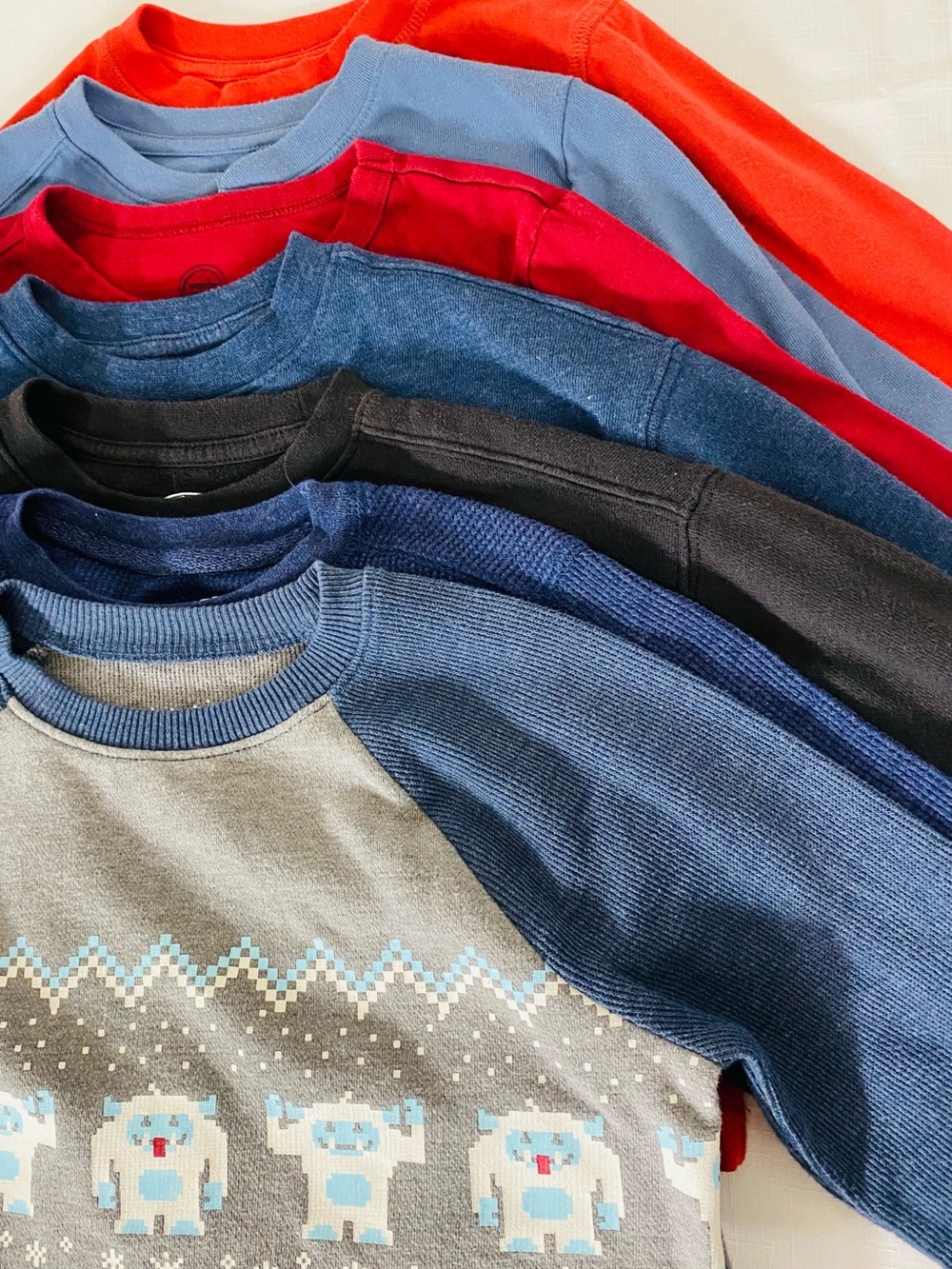 Boy’s Long Sleeve Shirt Bundle Size 8